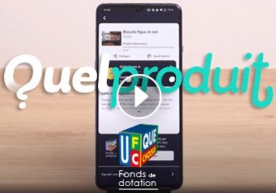 Nouvelle application Quelproduit
